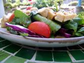 Warm Balsamic Spinach Salad