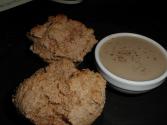 Dropped Whole Wheat Biscuits