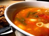 Winter Vegetable Soup With Hominy