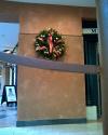 Frozen "holly" Wreath