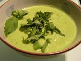 Zucchini Soup With Sour Cream