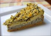 Black And White Sesame Cheese Cake
