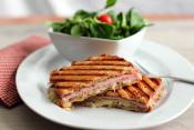 Beef-pesto Panini