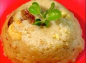 Indian Semolina And Banana Halwa