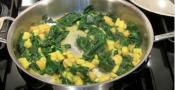 Indian Spicy Spinach And Potato Curry