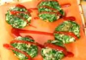 Indian Spinach Tikkas