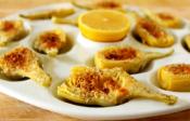 Individual Artichoke Hearts Gratin Appetizers