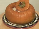 Jack O'lantern Pumpkin Cheesecake