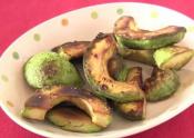 Japanese-style Pan Fried Unripe Avocado