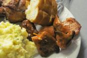 Bbq Chicken Thighs & Smoked Tasso