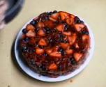 Raw Berry Upside Down Cake