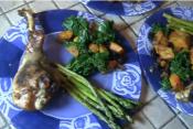 Turkey Legs And Spiced Squash
