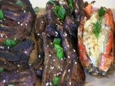 Smokingpit.com - Kalbi Korean Beef Short Ribs And Lobster On The Scottsdale Santa Maria Style Cooker