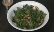 Kale And Shiitake Mushrooms