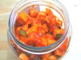 Korean Food: Radish Kimchi (깍두기)