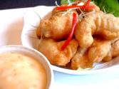 King Prawns In Tempura Batter