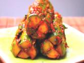 Korean Food: Cucumber Kimchi (오이 소박이)