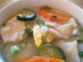 Korean Food: Sujebi Dumpling Soup 