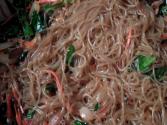 Korean Food Stir Fried Noodles