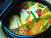 Korean Food: Tuna Kimchi Soup (참치 김치찌개)