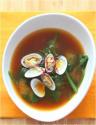Korean Spinach And Clam Soup