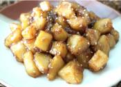 Korean-style Soy Sesame Potatoes