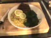 Lamb Burger With Rice And Spinach