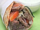 Easy Greek Lamb Wraps