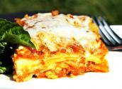 Roasted Vegetable Lasagna    + Homemade Marinara Sauce