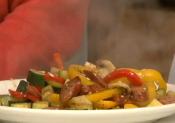 Lean Sausage And Summer Vegetable Stir Fry