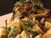 Lemon And Herb Marinated Flattened Chicken With Panzanella Salad