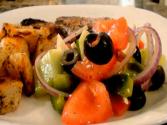 Lemon Grilled Pork Chops With Crispy Roasted Potatoes