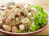 Lemon Poppyseed Garlic Chicken Salad