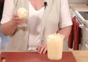 Frozen Sweet Lemon Sorbet