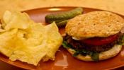 Lentil And Mushroom Veggie Burger