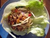 Chicken And Lettuce Wraps
