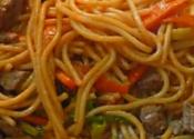 Lo Mein, Chicken & Beef
