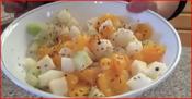 Low-calorie Spicy Jicama Crunchies With Hot Chili Flakes