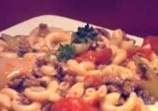 Beef Macaroni And Cheese