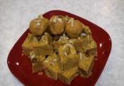 Magas Or Besan Ladu Or Besan Burfi