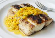 Mahi Mahi With Spicy Thai Mango Sauce