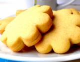 Maize And Vanilla Shortbread Cookies