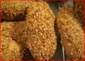 Making Sesame Seed Cookies