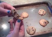 Malibu Rum And Rolled Oats Chocolate Chip Cookies 