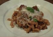 Saffrony Malloreddus With Sausage And Cheese