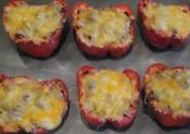 Turkey Stuffed Smoked Peppers