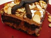 Marbled Chocolate Almond Butter Brownies