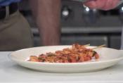 Grilled Chili Garlic Shrimp On Skewers
