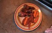 Marinated Chicken With Oven Sweet Potato Fries 