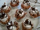 Marshmallow Delights With Caramel And Dark Chocolate